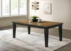 Bardstown Dining Table Wheat Charcoal