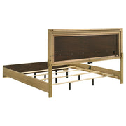 Cabecero de cama con paneles LED Hyland color natural