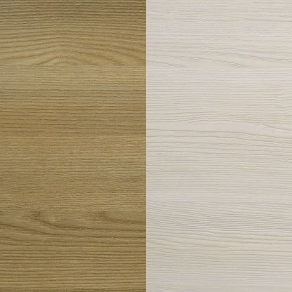 Hyland Panel Bed LED Headboard Natural