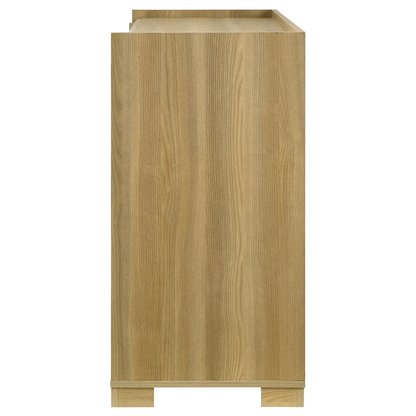 Hyland 6-drawer Dresser with Mirror Natural