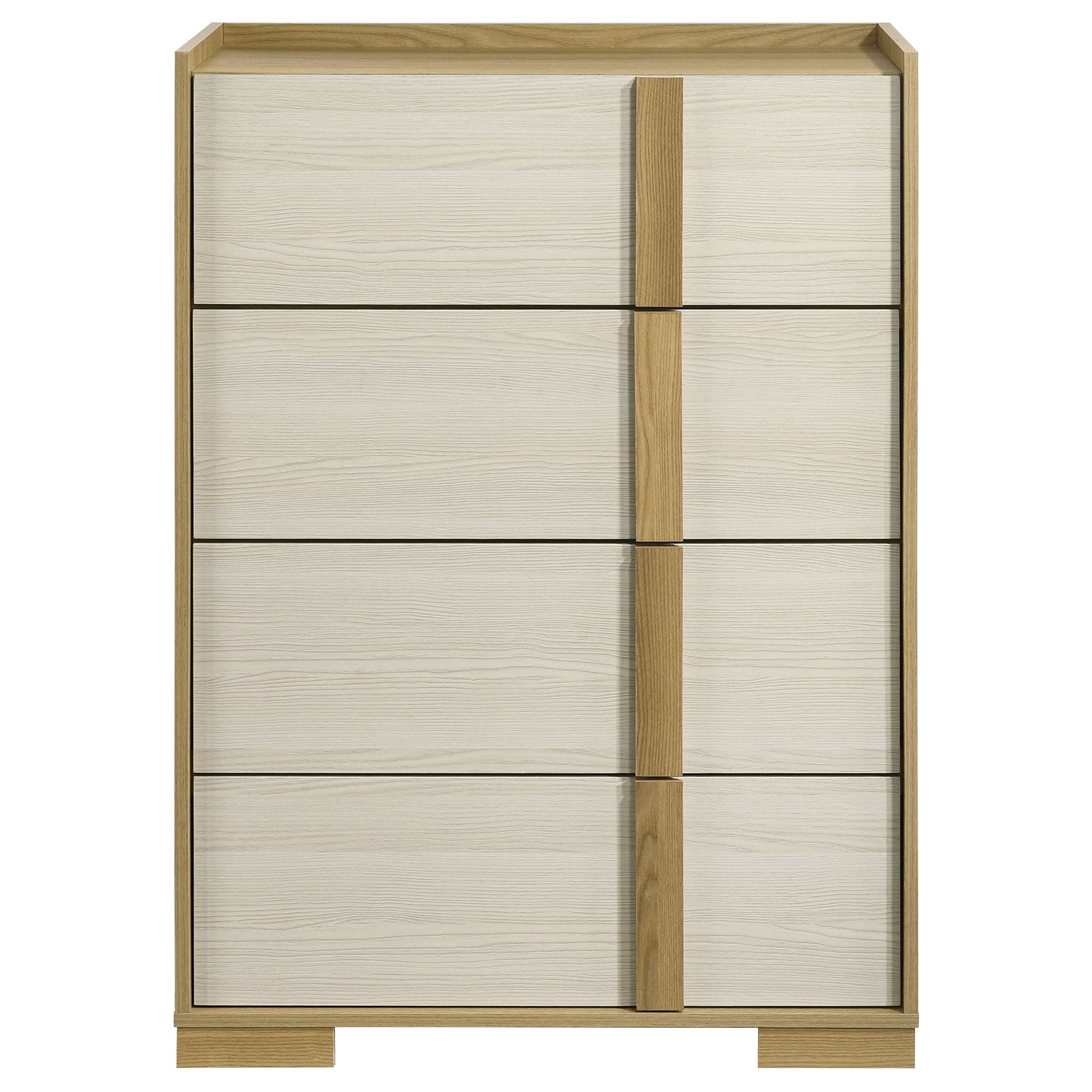 Cómoda Hyland de 4 cajones color natural