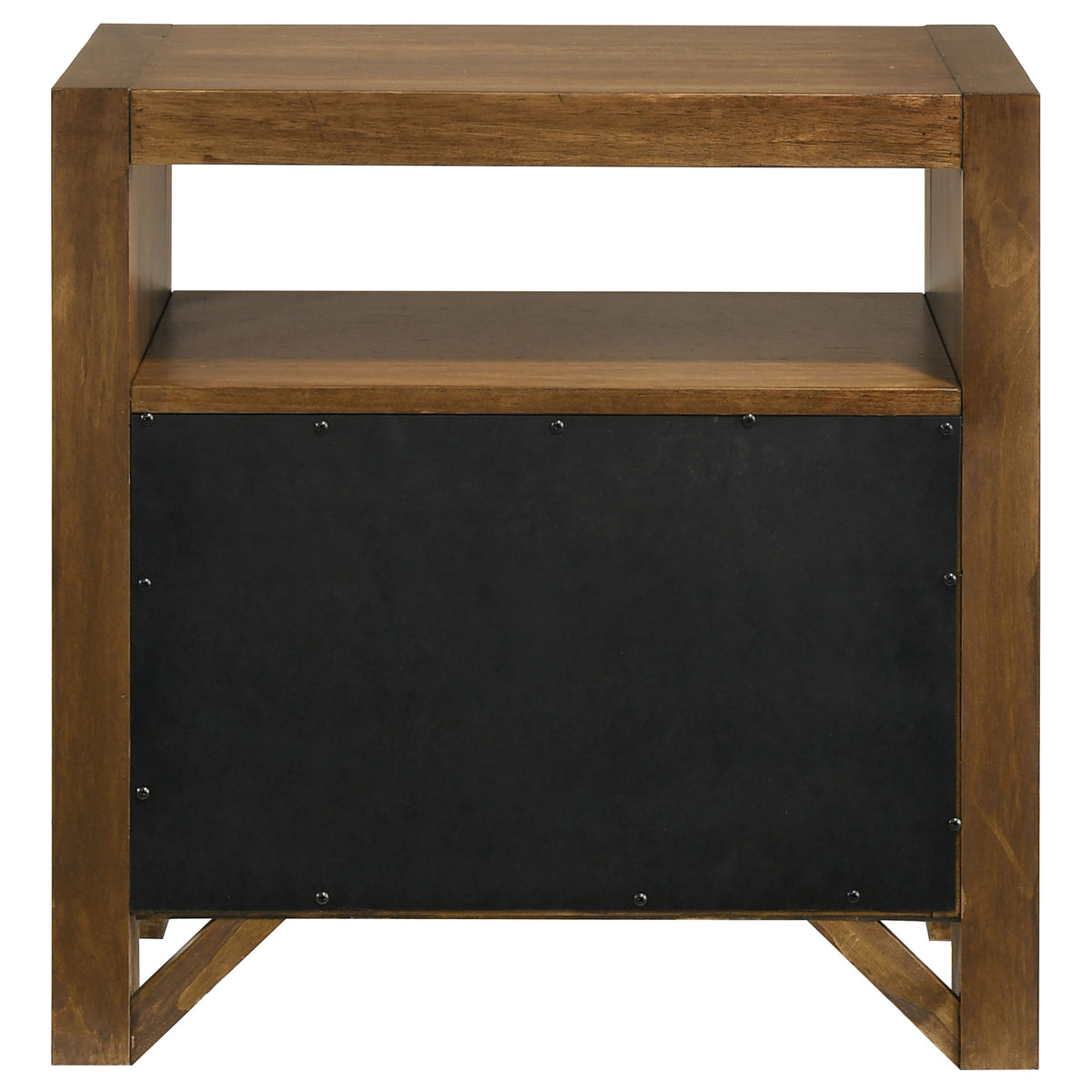 Adderley 2-drawer Nightstand Bedside Table Warm Brown