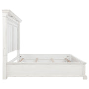 McKinney LED Light Panel Bed Vintage White