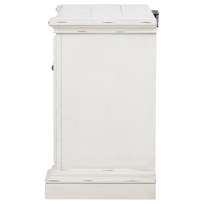 McKinney 2-drawer Nightstand with Dual USB Vintage White