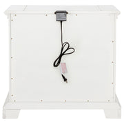 McKinney 2-drawer Nightstand with Dual USB Vintage White