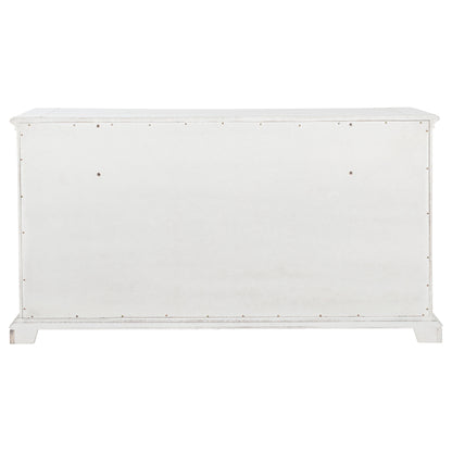 McKinney 6-drawer Bedroom Dresser Cabinet Vintage White