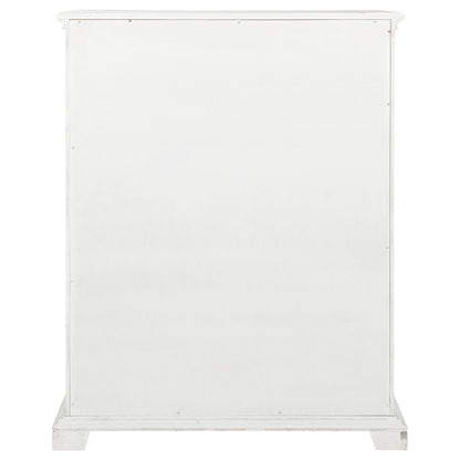 McKinney 5-drawer Bedroom Chest of Drawers Vintage White