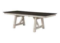 Maribelle Dining Table Chalk Warm Grey