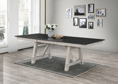 Maribelle Dining Table Chalk Warm Grey