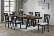 Maribelle Side Chair Wheat Charcoal