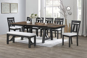 Maribelle Side Chair Wheat Charcoal