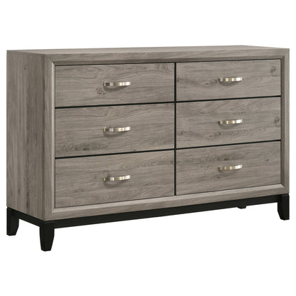 Valen Five-piece Queen Bedroom Set Light Taupe