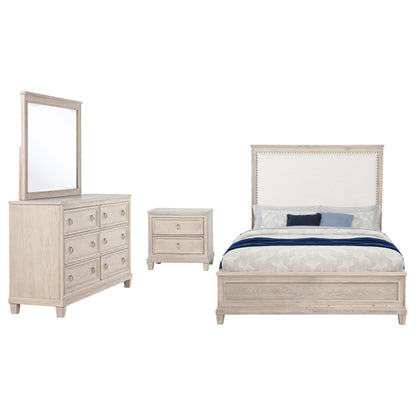 Pembroke Bedroom Set Washed Oak