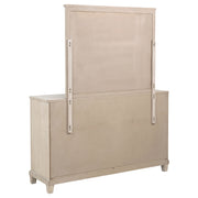 Pembroke 6-drawer Bedroom Dresser with Mirror Washed Oak