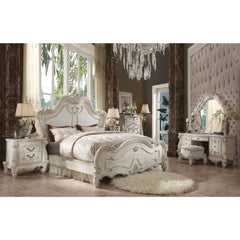 Versailles Queen Bed - Bone White