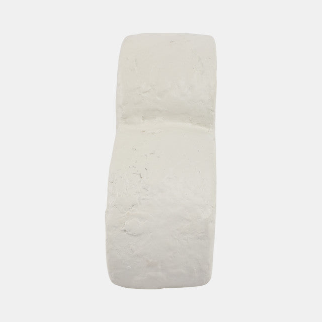 8x8" Textured Ecomix Heart, Ivory