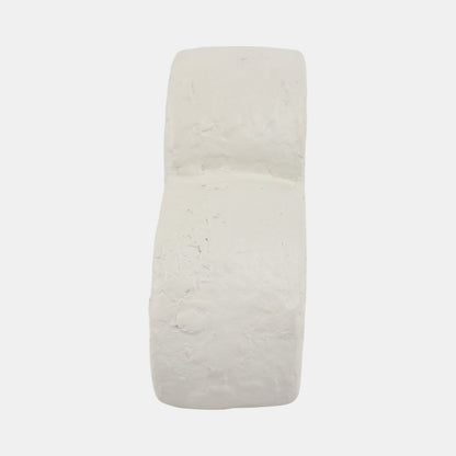 8x8" Textured Ecomix Heart, Ivory