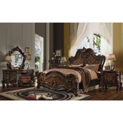 Versailles Eastern King Bed - Cherry Oak