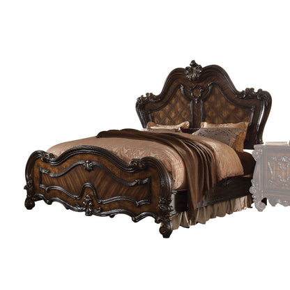 Versailles Queen Bed - Cherry Oak