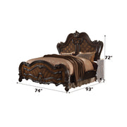 Versailles Queen Bed - Cherry Oak