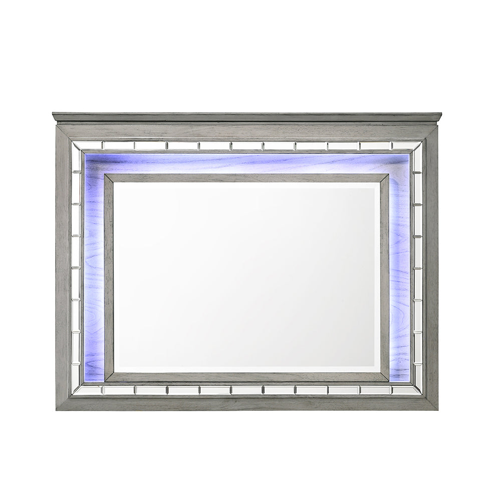 Antares Rectangular 48''L x 37''H Mirror with LED