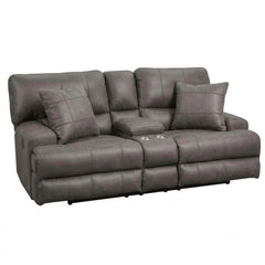 Monaco Reclining Loveseat with Storage and Cupholders