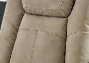 Next-Gen Durapella Power Reclining Loveseat with Console & Adjustable Headrest