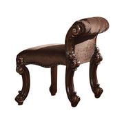 Taburete de tocador tapizado Vendome de 28" de alto