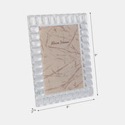 5x7 Beveled Edge Crystal Photo Frame, Clear