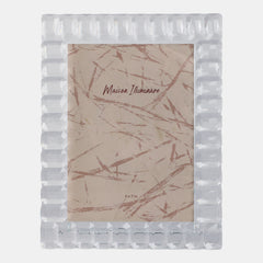 5x7 Beveled Edge Crystal Photo Frame, Clear