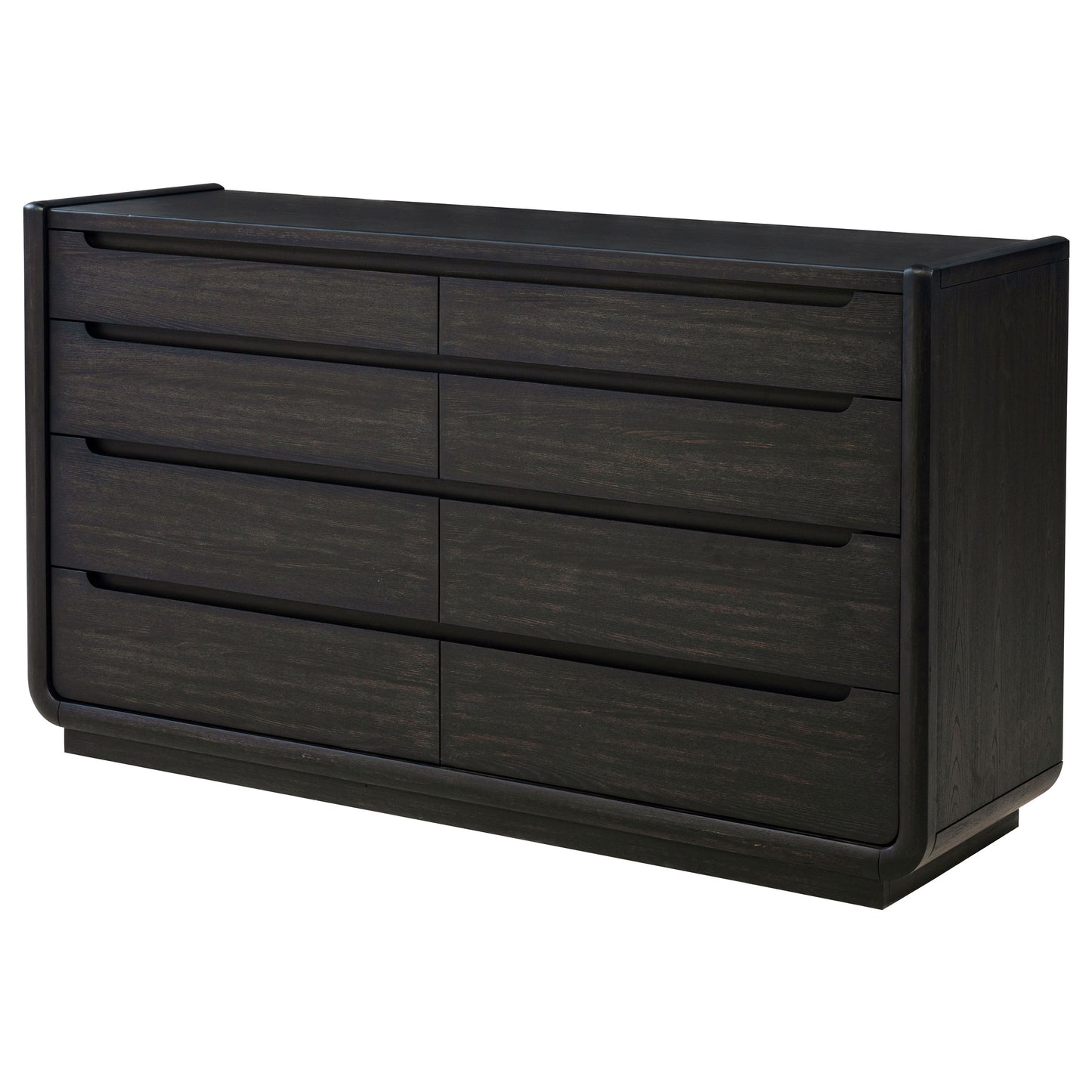 Leandro 8-drawer Bedroom Dresser Cabinet Burnished Black