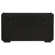 Leandro 8-drawer Bedroom Dresser Cabinet Burnished Black
