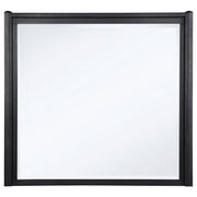Leandro Dresser Mirror Burnished Black