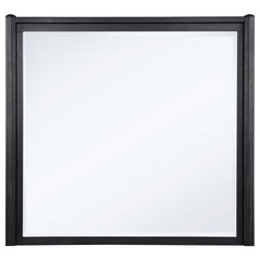 Leandro Dresser Mirror Burnished Black