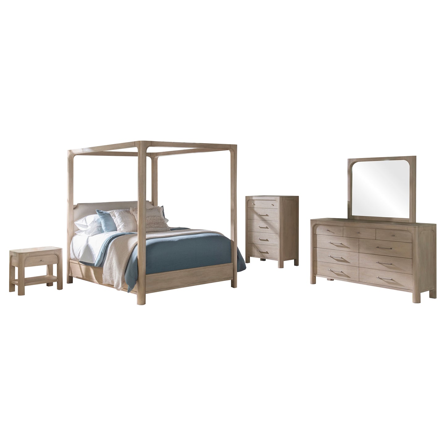 Solano Bedroom Set Weathered Mango