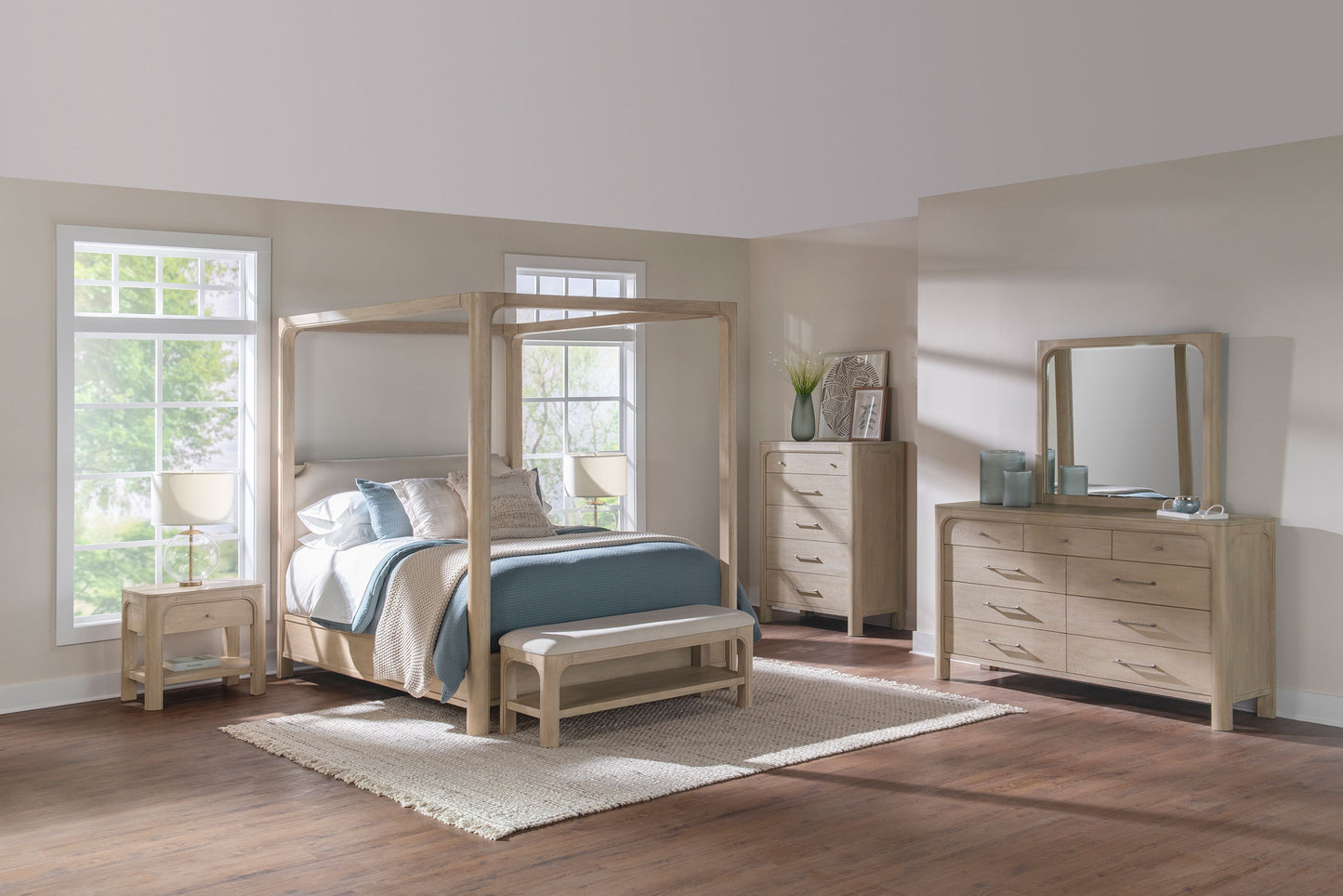 Solano Bedroom Set Weathered Mango