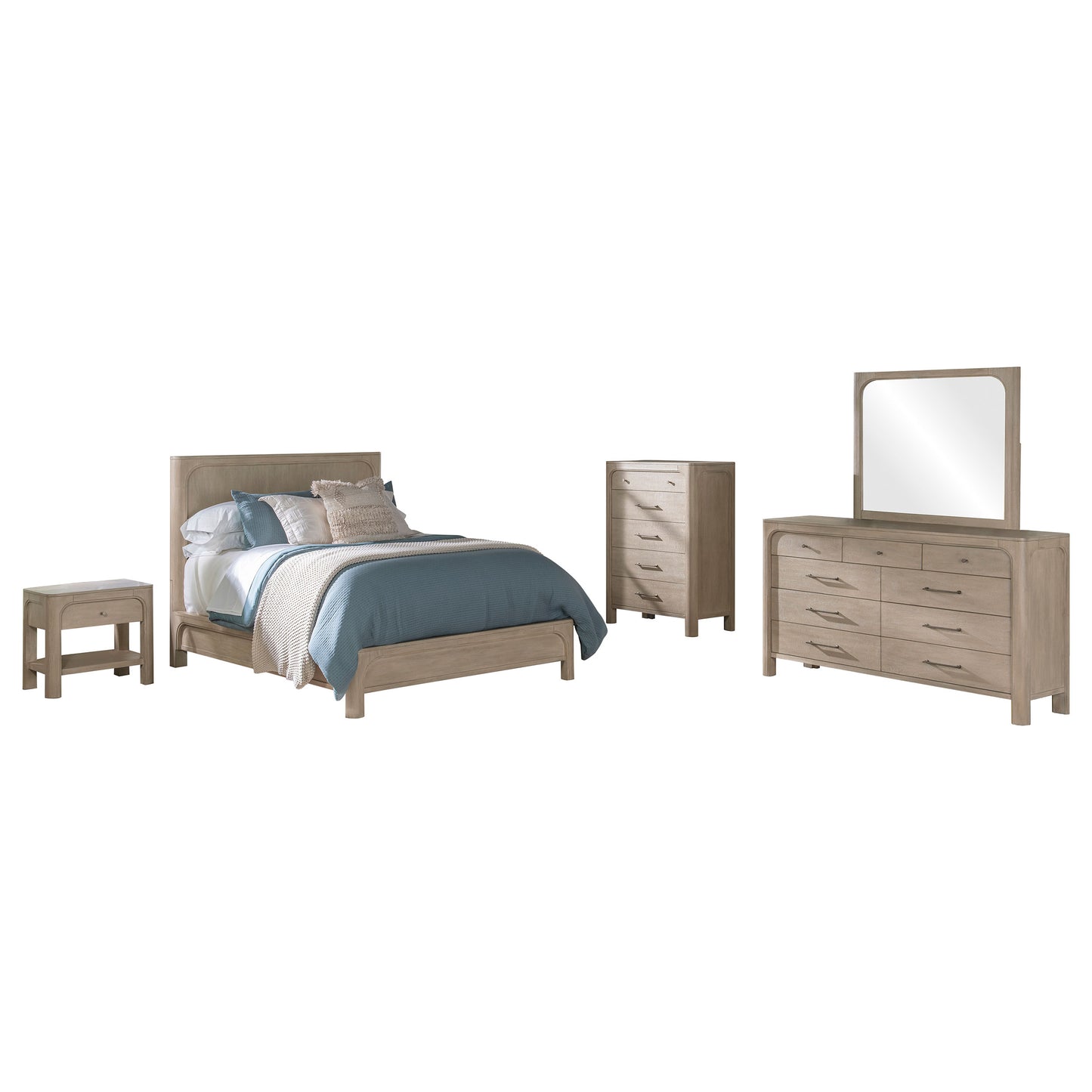 Solano Bedroom Set Weathered Mango