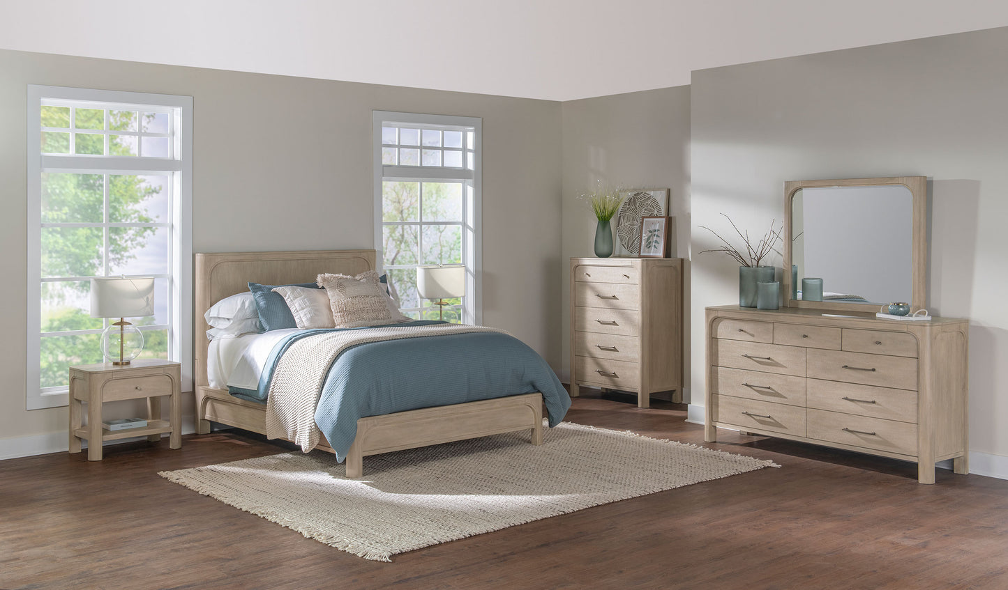 Solano Dresser Mirror Weathered Mango