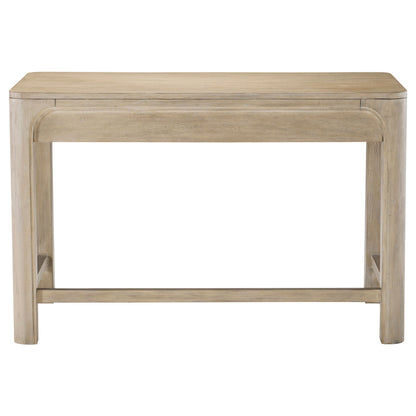 Solano 2-drawer Makeup Table Vanity Desk Weathered Mango