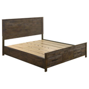 Juego de dormitorio Woodmont marrón dorado