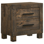 Juego de dormitorio Woodmont marrón dorado