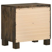 Juego de dormitorio Woodmont marrón dorado