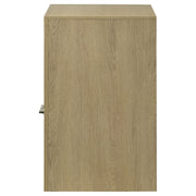 Hendricks 1-drawer Nightstand Bedside Table with Cubby Light Oak