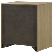 Hendricks 1-drawer Nightstand Bedside Table with Cubby Light Oak