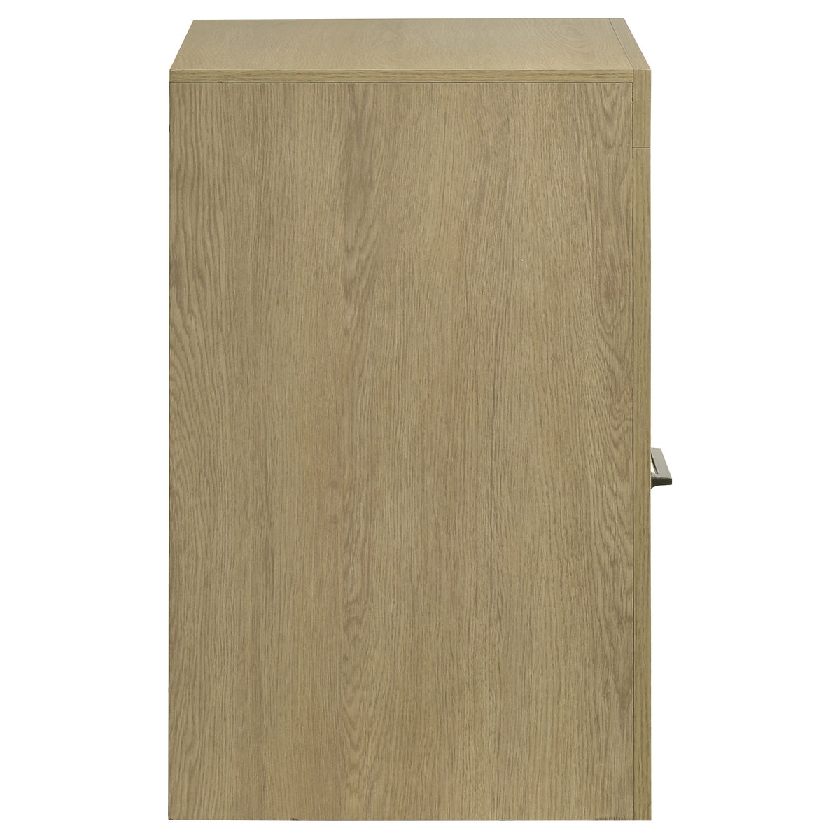 Hendricks 1-drawer Nightstand Bedside Table with Cubby Light Oak