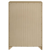 Hendricks 5-drawer Bedroom Chest of Drawers Light Oak