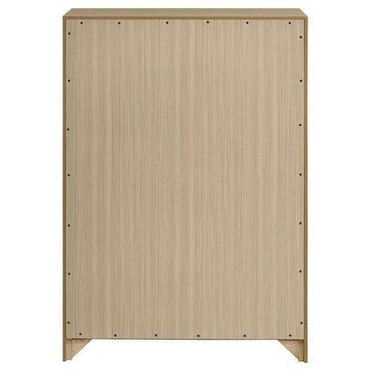 Hendricks 5-drawer Bedroom Chest of Drawers Light Oak