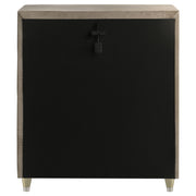 Lorient 5-drawer LED Chest of Drawers Ivory and Camel