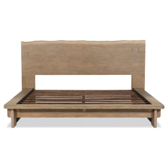Stillwater California King Platform Weathered Oak
