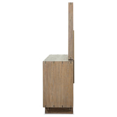 Stillwater Dresser with Mirror Weathered Oak